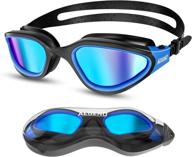 🏊 polarized swim goggles: aegend anti-glare anti-fog for adults & youth - unparalleled protection for clear vision in the water logo