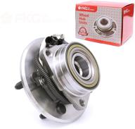 fkg 515029 front wheel bearing hub assembly: perfect fit for 2000-2003 ford f-150, 2004 ford f-150 heritage 4wd only, 5 lugs w/abs logo