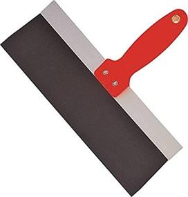 img 4 attached to 🔵 Edward Tools Blue Steel Taping Knife 12 Inch - Professional Tapered Blade for Precise Corner Work, Minimizing Wall Scraping - High Visibility Ergonomic Handle - Rust-Proof Steel Construction - Optimal Flexibility