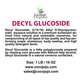img 3 attached to Decyl Glucoside Natural Surfactant Biodegradable