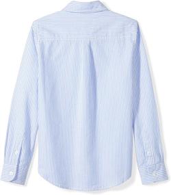 img 1 attached to Shop Amazon Essentials Oxford Boys' Clothing: Long Sleeve Uniform Tops, Tees & Shirts