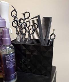 img 2 attached to Scissors Container Grooming Organizer Hairdressing
