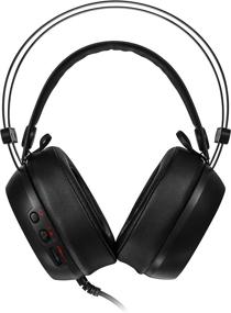 img 1 attached to 🎧 Thermaltake Tt eSports Shock Pro RGB Analog Stereo Gaming Headset - PC/PS4/Xbox/Switch/iPhone/iPad/iPod/Android Mobile Devices HT-HSE-ANECBK-23