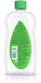 img 1 attached to Johnson's Baby Oil with Aloe Vera & Vitamin E: Hydrating Formula, 20 Fl Oz (Pack of 3)