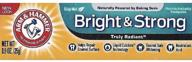 🦷 3-pack of arm & hammer truly radiant bright & strong whitening toothpaste - travel size 0.9 oz logo