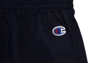 img 2 attached to Champion Girls Heritage Foldover Mesh Running Basketball Short: 2.75 Inch Inseam - Shop Now!