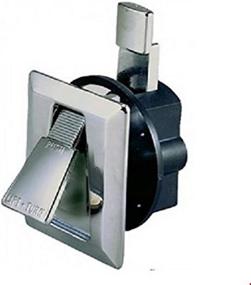 img 1 attached to 🔒 Perko 0922DP0CHR: Premium Chrome Flush Latch for 1-5/8" Hole – Durable and Stylish