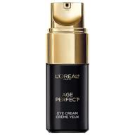 👁️ l'oreal paris age perfect anti-aging under eye cream, diminishes dark circles & puffiness, enriched with vitamin e & antioxidants, dermatologist tested, ideal for sensitive skin, paraben-free, 0.5 fl oz logo