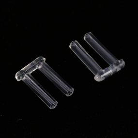 img 3 attached to Rimless Sleeves Plastic Compression Accessories Vision Care for Reading Glasses