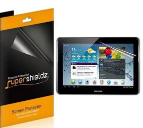 img 3 attached to 📱 Supershieldz (3 Pack) Samsung Galaxy Tab 2 10.1 inch Screen Protector - High Definition Clear Shield (PET): Ultimate Protection for Your Device