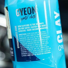 img 1 attached to 🚗 GYEON Quartz Q²M ClayLube 500 мл - Превосходный смазочный гель для автомобильного детейлинга - Улучшает глиняные миттсы, пластины, полотенца и диски - Устраняет несовершенства - Формула без остатков - Идеально подходит для подготовки керамического покрытия автомобиля