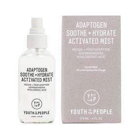 img 3 attached to 🌿 Youth To The People Adaptogen Soothe + Hydrate Activated Mist - Clean Beauty Facial Spray (4oz)