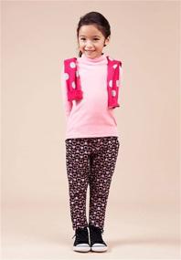 img 2 attached to Mud Kingdom Fleece Turtleneck Shirts Girls' Clothing and Tops, Tees & Blouses