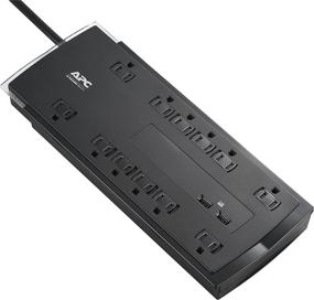 img 3 attached to 💡 APC P12U2 Surge Protector Power Strip with USB Ports - 4320 Joule 12 Outlet Surge Protector