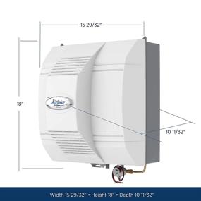 img 1 attached to 🏠 Aprilaire 700M Manual Fan Powered Furnace Humidifier - Large Capacity Whole House Humidifier for Homes up to 4,200 Sq. Ft.