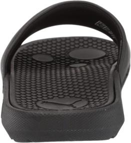 img 2 attached to 👟 PUMA Women's Slide Sandal: Sleek Black Rose Design for Fashion-Forward Shoes and Athletic Performance