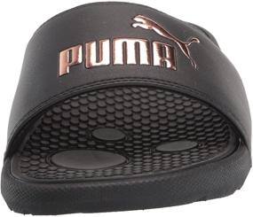 img 3 attached to 👟 PUMA Women's Slide Sandal: Sleek Black Rose Design for Fashion-Forward Shoes and Athletic Performance