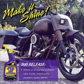 img 2 attached to 🧪 WIZARDS - Motorcycle Quick Kit Cleaner, Detailer, Bug Remover + Fiber Cloth & Bag - Enhanced SEO