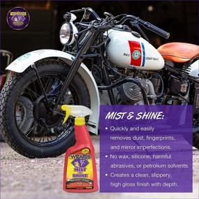 img 1 attached to 🧪 WIZARDS - Motorcycle Quick Kit Cleaner, Detailer, Bug Remover + Fiber Cloth & Bag - Enhanced SEO