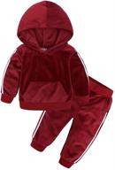 👕 little outfits hooded pullover boys' clothing sets by mygbcpjs logo