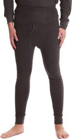 img 1 attached to 🧥 Men's Heavy Weight Long Johns Set - Double Layer Thermal Underwear for Optimal Warmth #followme