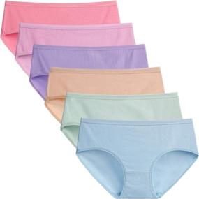 img 4 attached to Womens Underwear Breathable Hipster Panties Women's Clothing