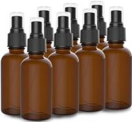 💧 amber spray bottles 2oz: ultimate packaging solution for essential oils and diy sprays logo