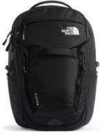 🎒 the north face women's surge commuter laptop backpack: stylish and functional travel companion logo