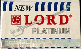 img 1 attached to Lord Platinum 100 Double Edge Safety Razor Blades, Conveniently Arranged as 5 Packs of 20 Blades