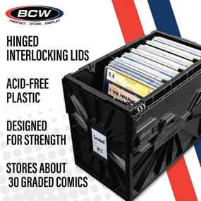 img 3 attached to BCW Graded Comic Book Storage