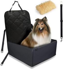 img 4 attached to Medium Dogs，Dog Booster Seatbelt Carpet