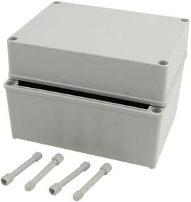 img 4 attached to Uxcell 200Mmx150Mmx130Mm Dustproof Junction Enclosure