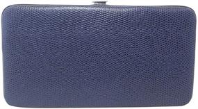 img 4 attached to Chicastic Glossy Snakeskin Clutch Wallet - Stylish Women's Handbags & Wallets