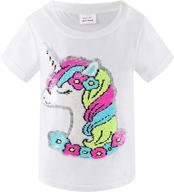 hh family unicorn t shirt birthday girls' clothing and tops, tees & blouses logo