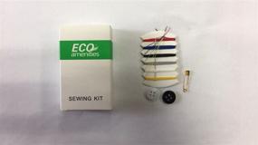 img 2 attached to 🧵 ECO Embroidery Compact Sewing Kit - Individually Wrapped Paper Box - 100 Boxes per Case
