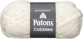 img 3 attached to 🧶 Cozy up with Patons Cobbles Yarn in Winter White for Your knitting projects