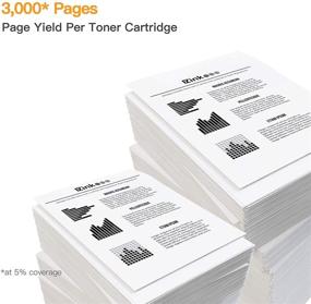 img 2 attached to 🖨️ E-Z Ink (TM) TN760 TN730 Compatible Toner Cartridge Replacement for Brother HL-L2350DW DCP-L2550DW (Black, 3 Pack): High-Performance Printing Solutions for HLL2395DW HLL2390DW HL-L2370DW MFC-L2750DW MFC-L2710DW