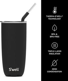 img 1 attached to Swell Stainless Steel Tumbler Straw Storage & Organization