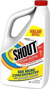 img 1 attached to 🧺 Shout Stain Remover Liquid Refill - 120 oz Total - Pack of 2