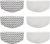 🧽 6 pack of bonus life steam mop pads for bissell powerfresh 1940 1806 19404 15441 2075a 2685a 1440 series, replacement part model 5938 логотип