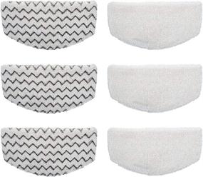 img 4 attached to 🧽 6 Pack of Bonus Life Steam Mop Pads for Bissell PowerFresh 1940 1806 19404 15441 2075A 2685A 1440 Series, Replacement Part Model 5938