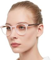 stylish round reading glasses for women - mare azzuro readers in various strengths 1-3.5 logo