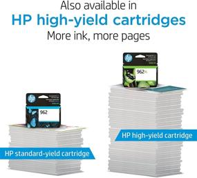 img 2 attached to 🖨️ HP 962 Original Black Ink Cartridge | Compatible with HP OfficeJet 9010 Series, HP OfficeJet Pro 9010, 9020 Series | Instant Ink Eligible | 3HZ99AN