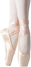 img 1 attached to 🩰 MSMAX Women's Pointe Shoes: Perfect Performa for Ballet Dance