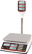 visiontechshop tvp-12p price computing scale with pole display, switchable in lb/oz/kg, 12lb capacity, 0.002lb readability, ntep legal for trade - best seo-friendly product name logo