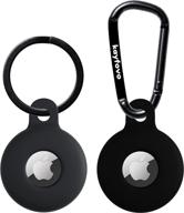 airtag holder accessories keychain silicone logo