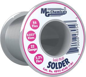 img 4 attached to 🔌 MG Chemicals - 4895-454G 60/40 Rosin Core Leaded Solder with 0.032-inch Diameter, 1-pound Spool