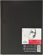 📔 canson artist series sketch book paper pad - ideal for pencil and charcoal artwork, acid free, hardbound - 65 pound, 8.5 x 11 inch, 108 sheets logo