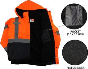 img 3 attached to 👕 Enhanced Visibility Workwear by New York Hi Viz