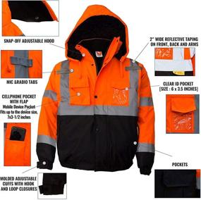 img 1 attached to 👕 Enhanced Visibility Workwear by New York Hi Viz